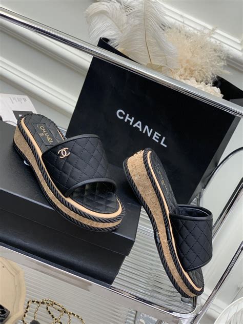 chanel slippers replica|chanel slippers 2020.